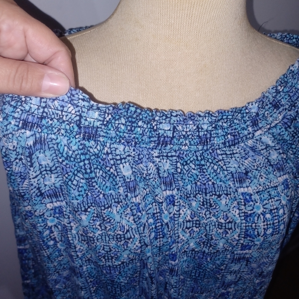 Cupio- 3/4 Sleeve Top- W Sz Large - Picture 3 of 8